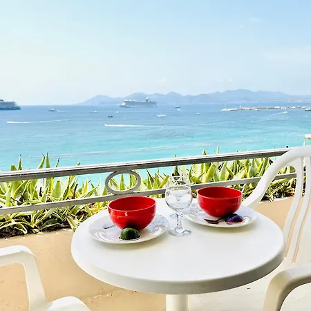 Miramar - Studio Croisette - Vue Mer Panoramique Cannes Exterior photo